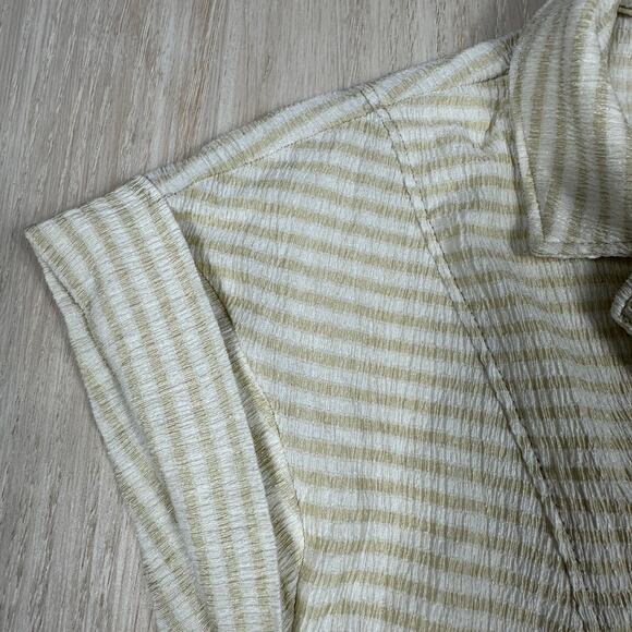 Urban Outfitters Stella Bodycon Mini Summer Casual Button Down Shirt Dress Large - Picture 7 of 16